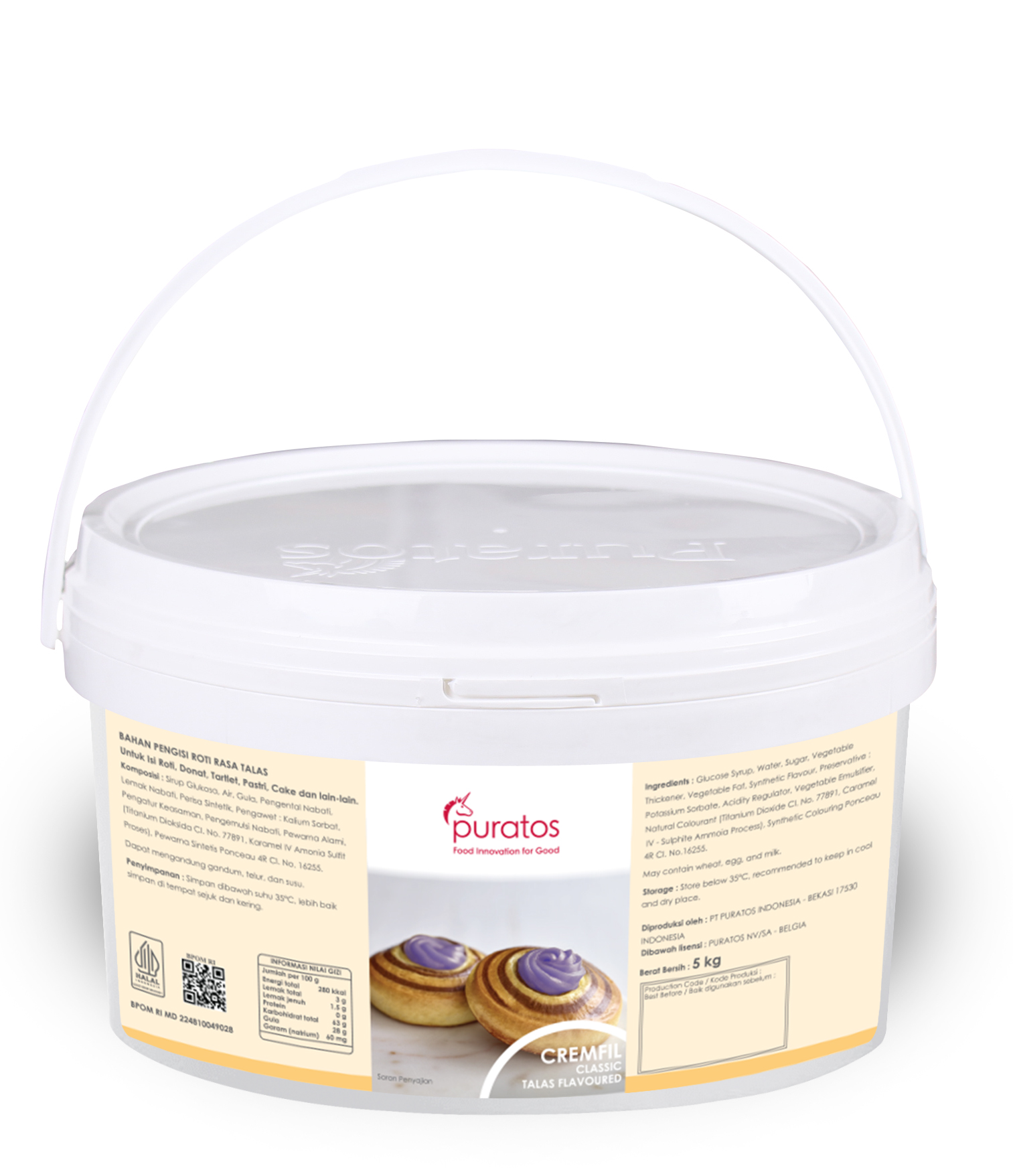 CREMFIL CLASSIC TALAS FLAVOUR (5 KG)